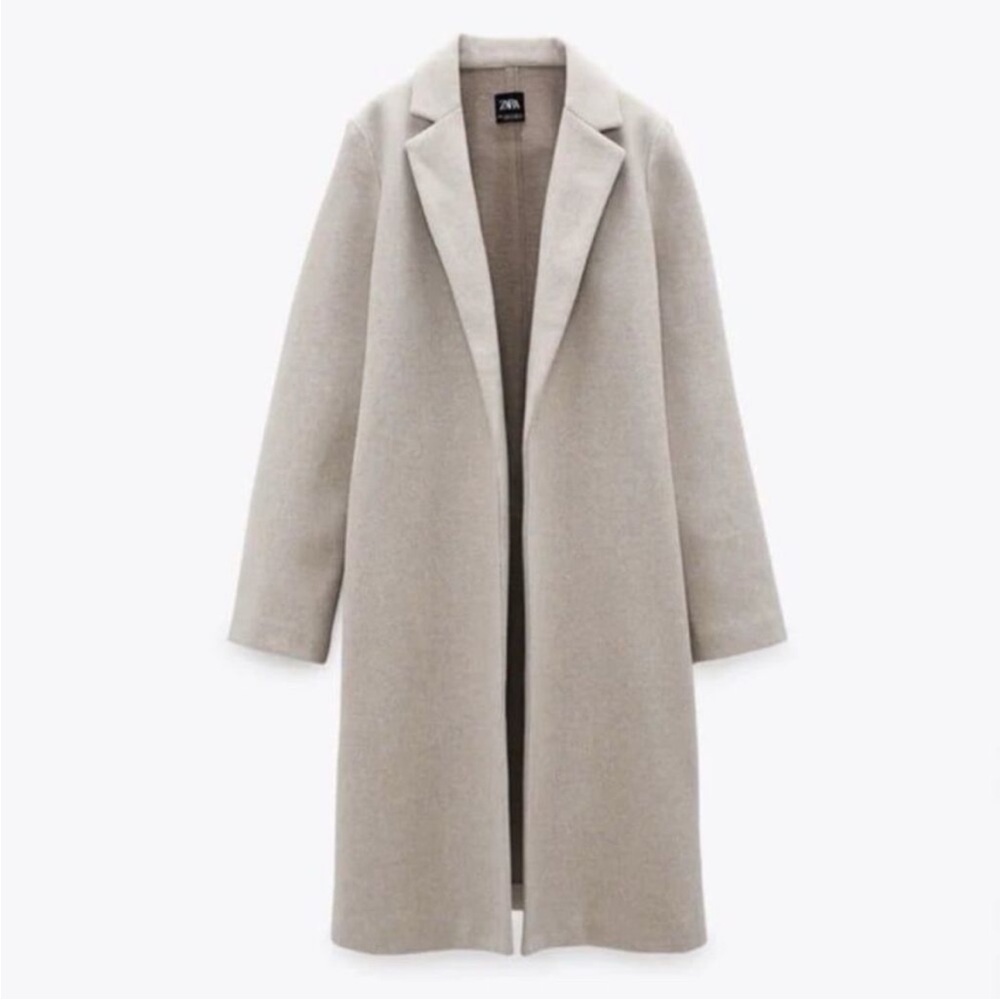 Zara Beige Long Coat